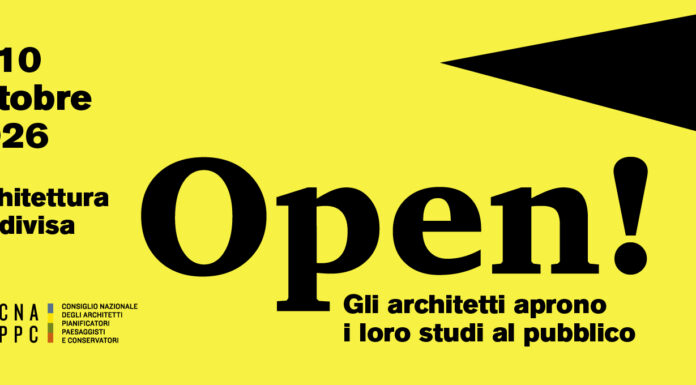 OPEN! STUDI APERTI 2026 | ARCHITETTURA CONDIVISA